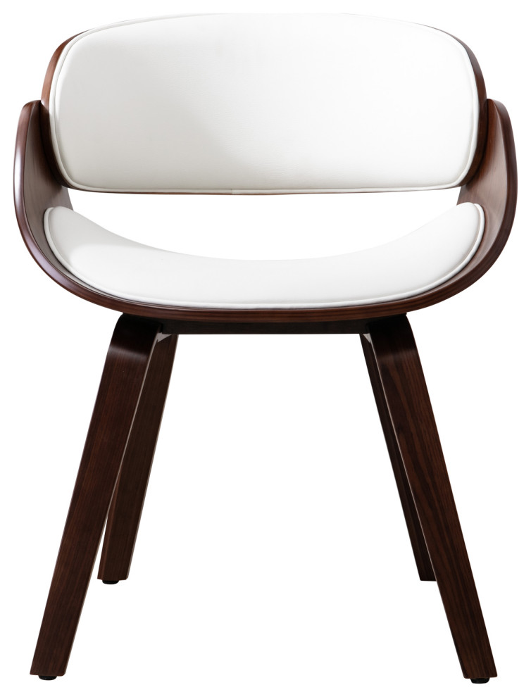 Home Beyond Upholstered Leisure Chair Midcentury Dining Chairs by