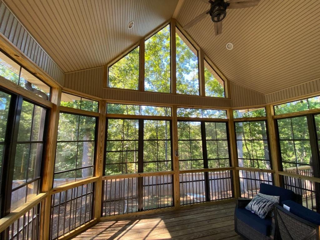Cliff View Covered Deck