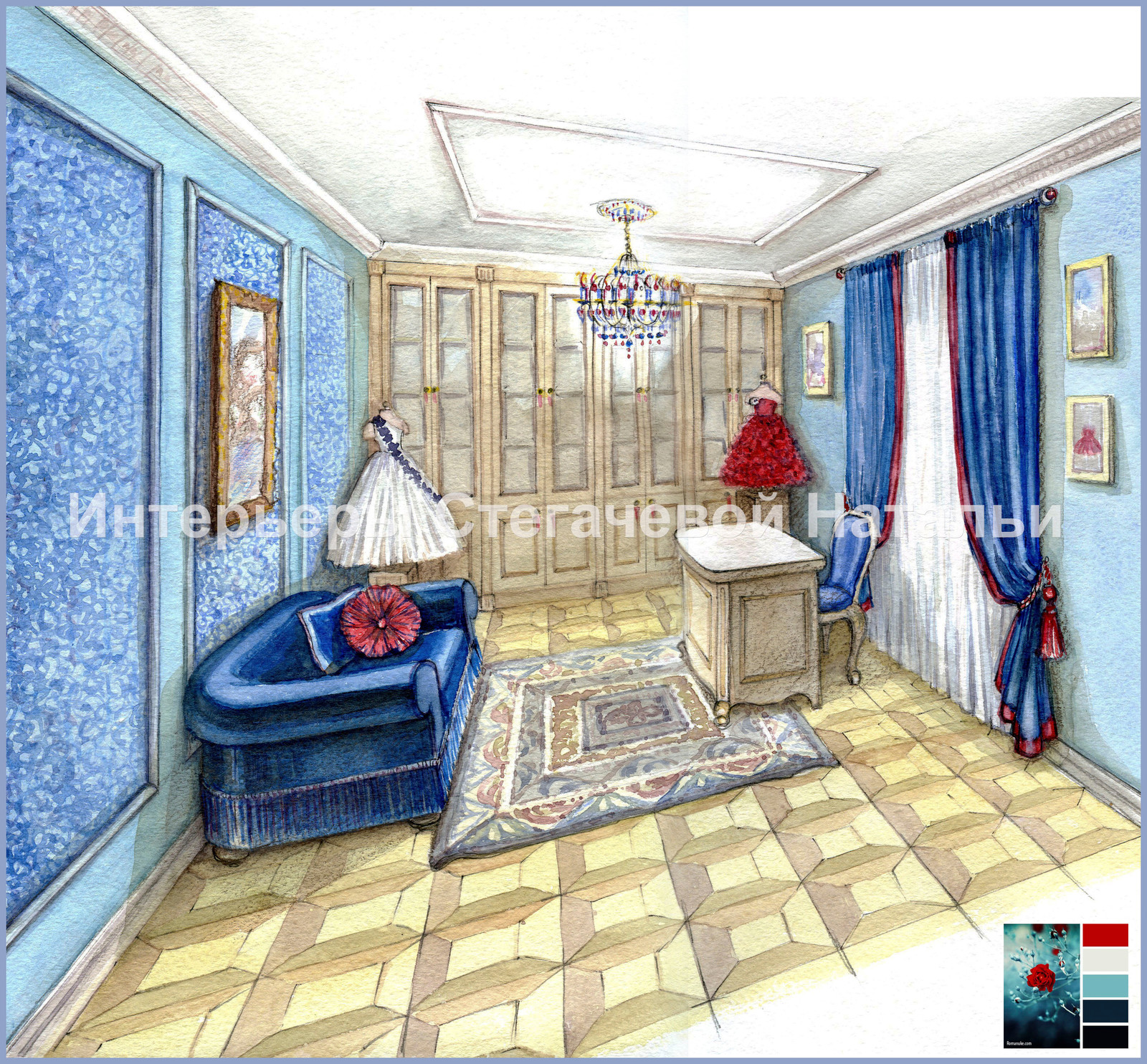 Красивый дом для мамы с двумя детьми!!