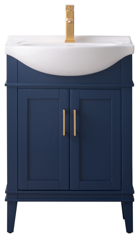 Ivy 24" Single Sink Bathroom Vanity Set Rustic Bathroom Vanities And Sink Consoles by