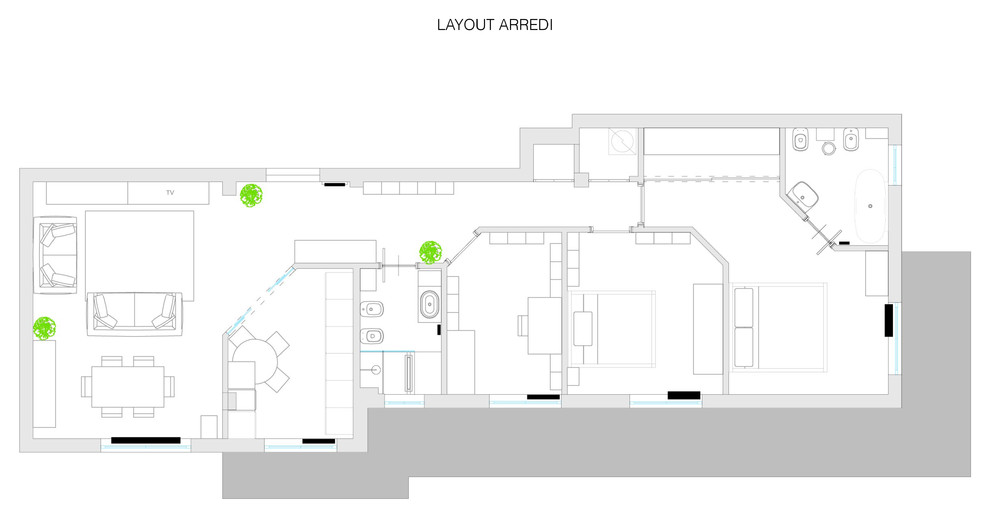 Casa SCL interior | 100 mq