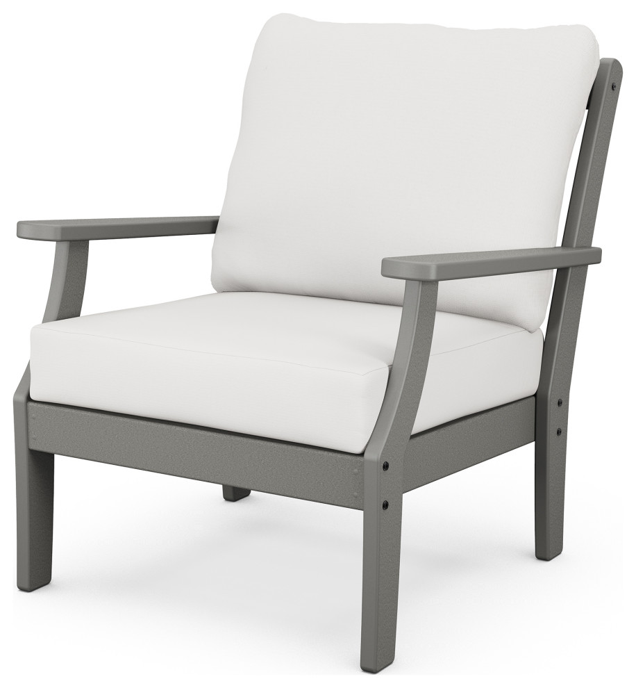 Trex Outdoor Yacht Club Deep Seating Chair Transitional Outdoor