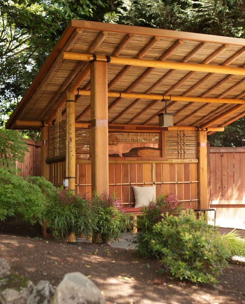 Design ideas for an asian shed and granny flat in Portland.