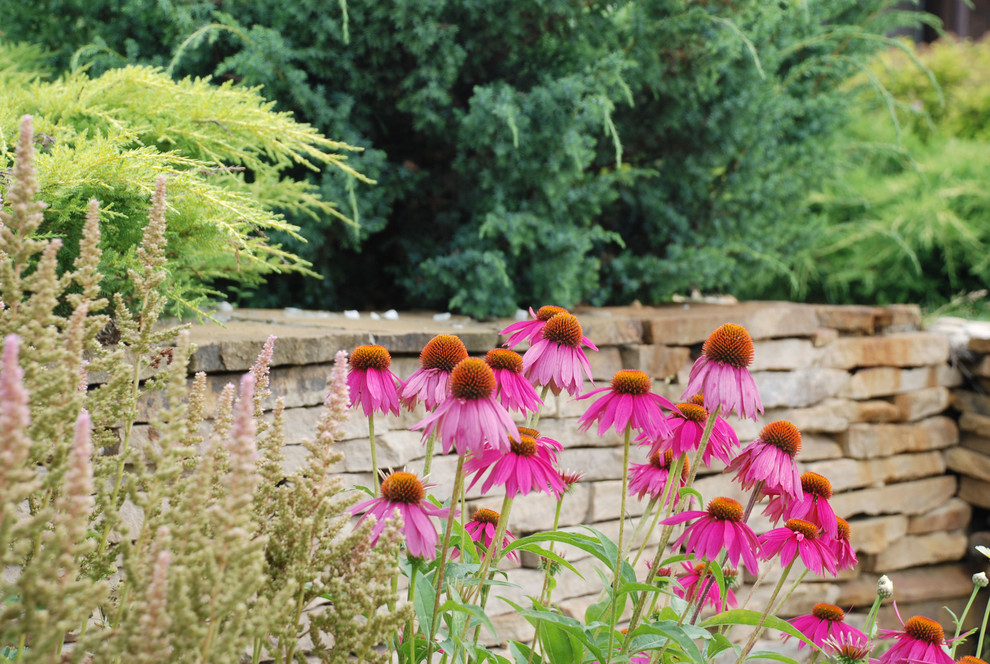 Сад на сложном рельефе