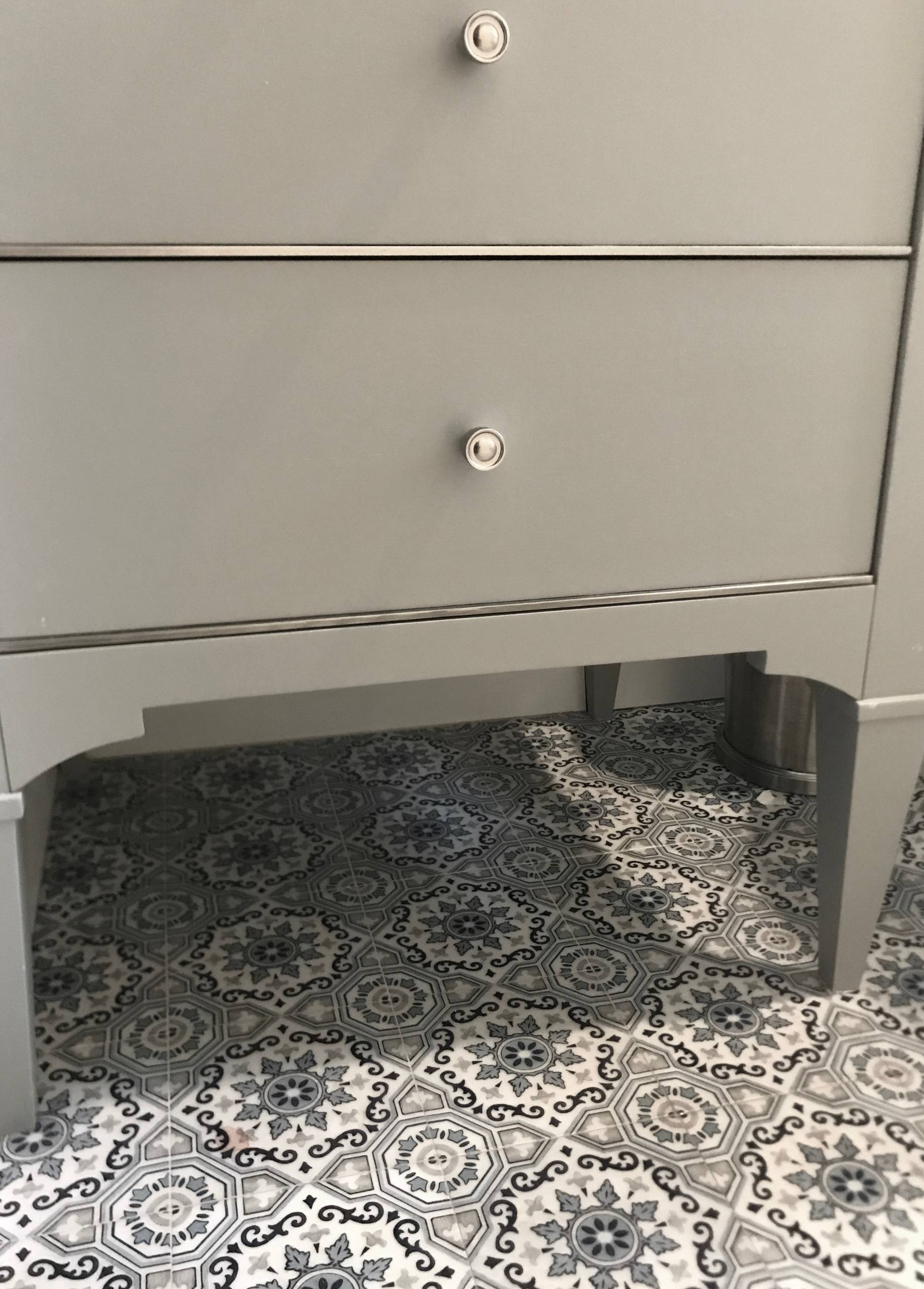 Rustic Modern powder room