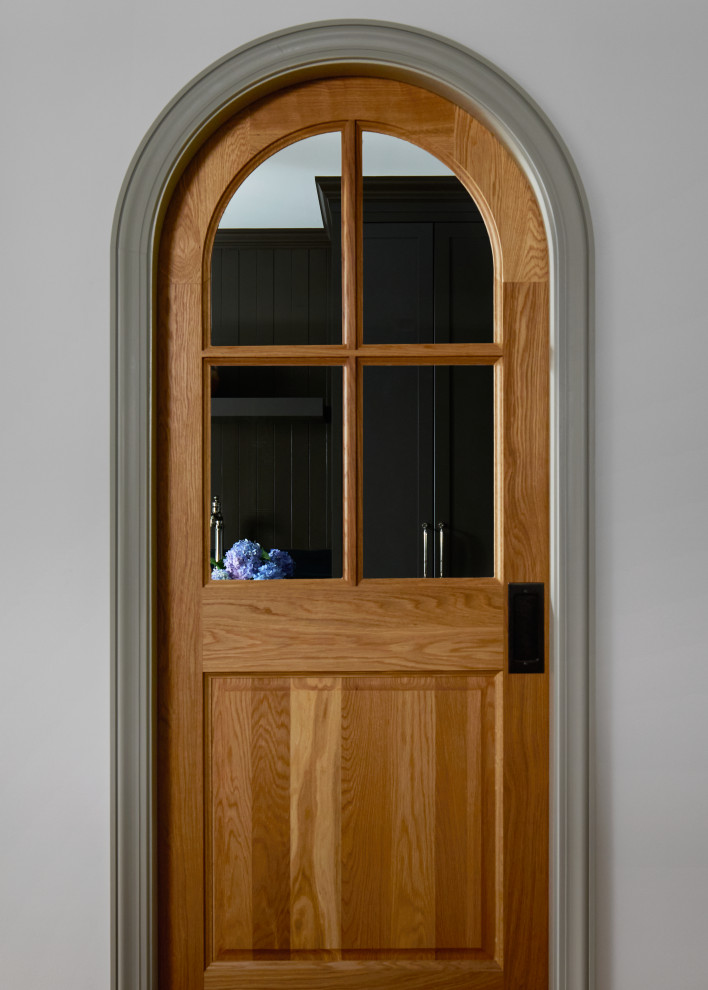 Transitional home design photo in DC Metro