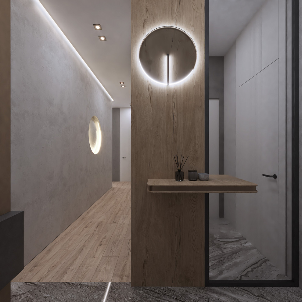 Современная эклектика: 3-комнатная квартира 93 м2