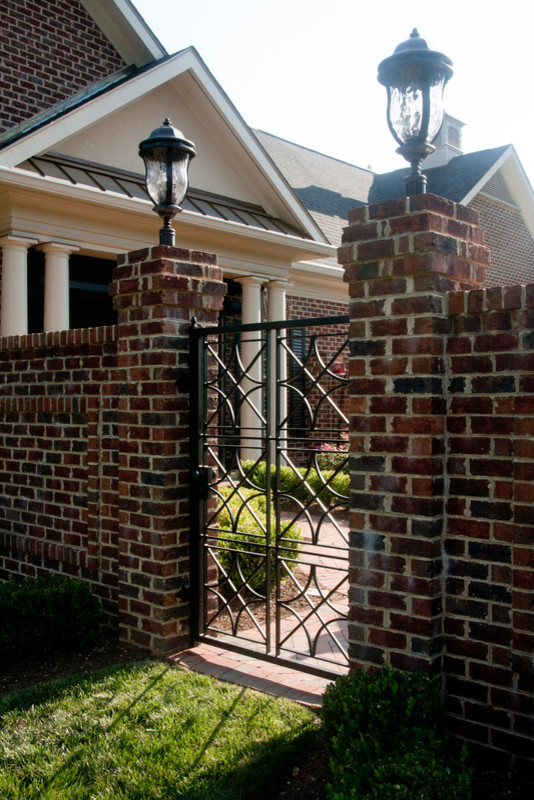 Transitional exterior home photo in Charlotte