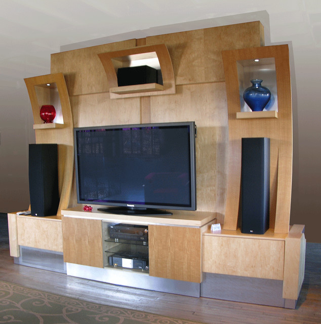 WALL UNITS modern-wohnzimmer