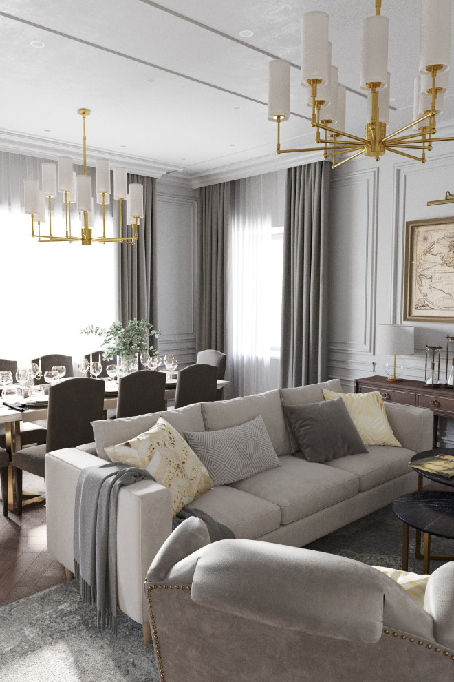 Интерьер квартиры 160 кв.м