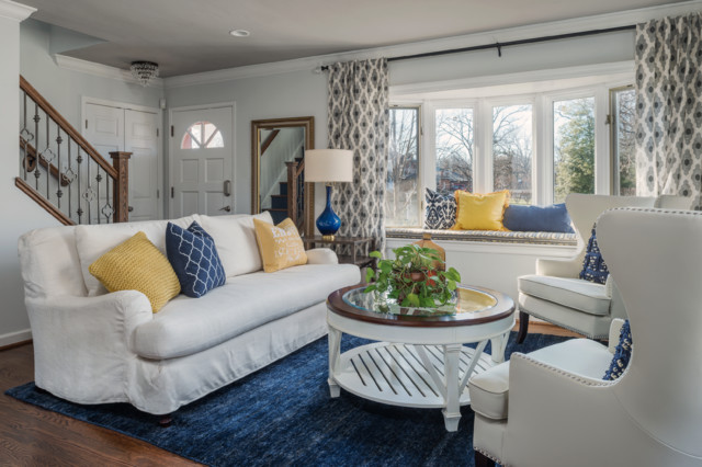 Transitional Interior Design klassisch-modern-wohnbereich