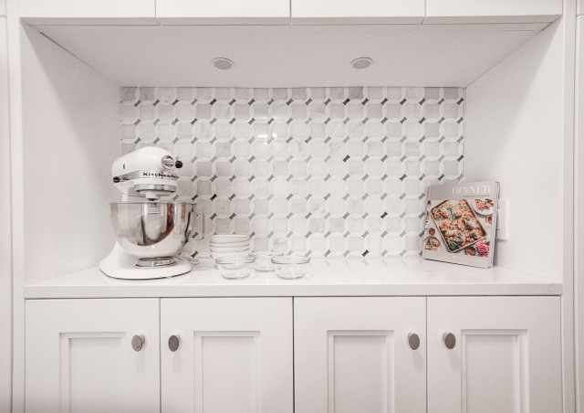 Bakes & Kropp - Elegant Upper East Side Galley Kitchen - Contemporary