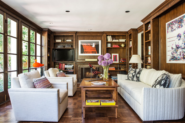 Beverly Hills Regency traditional-living-room