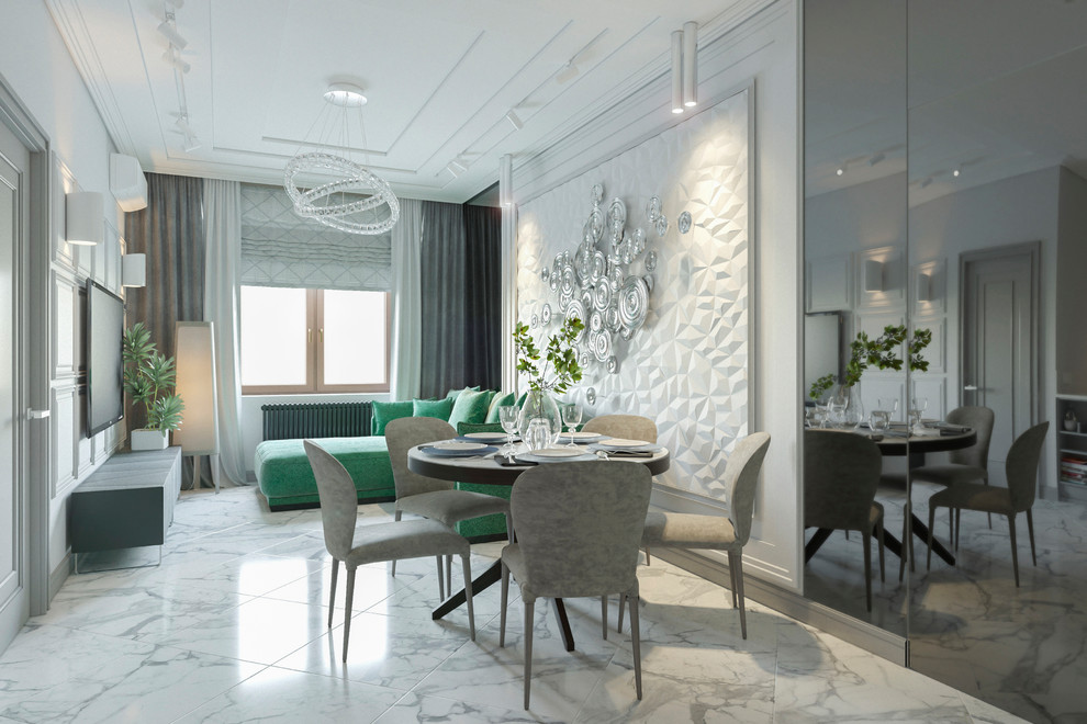 Квартира для семьи с тремя дочерьми в Санкт-Петербурге.