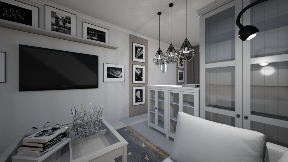 Гостинная в скандинавском стиле