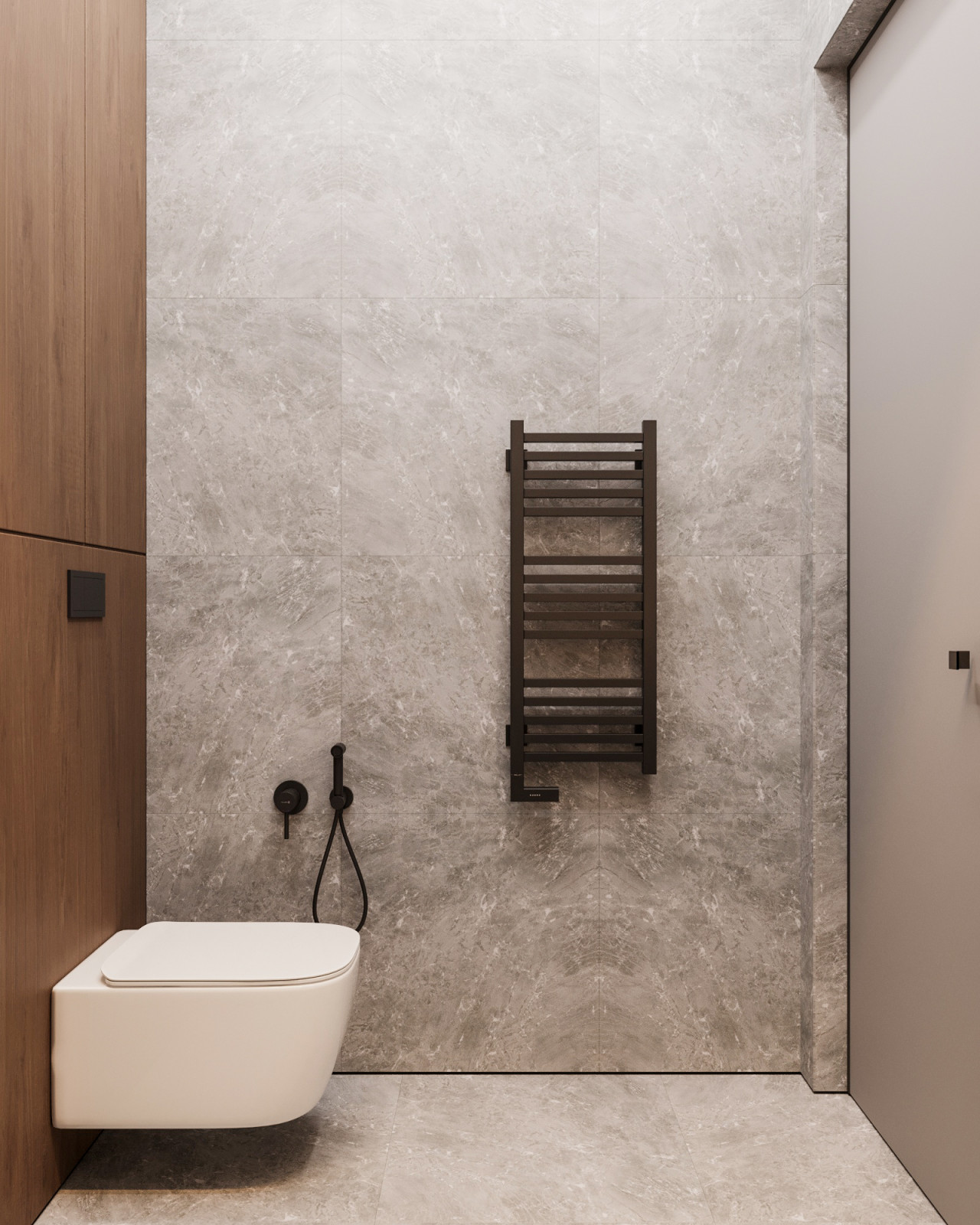 ЖК "Небо" современный интерьер в стиле минимализм 105 кв.м