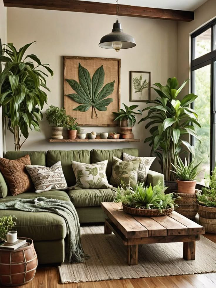 plentes vertes decoration d'interieur