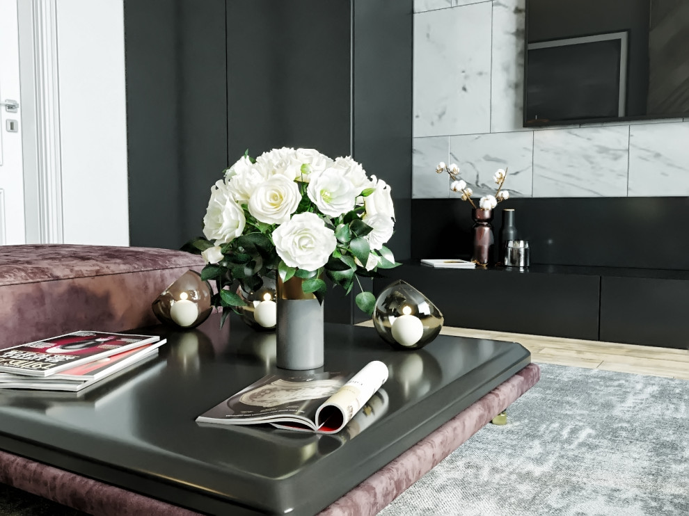 В современном  стиле