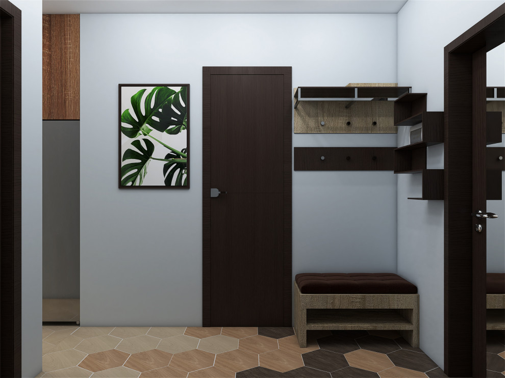 Однокомнатная квартира (эконом вариант) прихожая