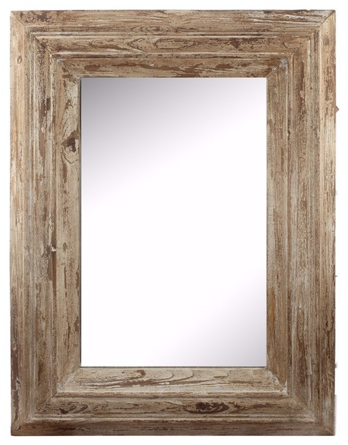 Up Scaling Colfax Wall Mirror With Wooden Frame