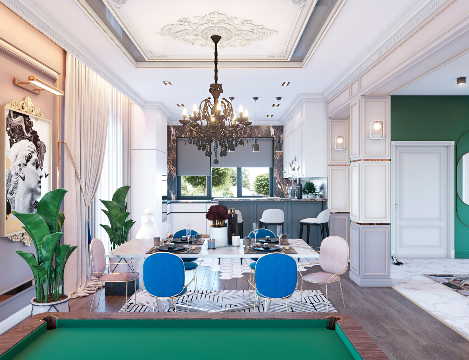 Коттедж с террасой