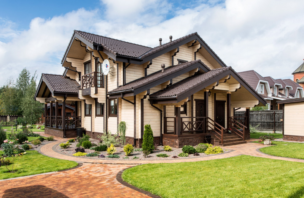 Дом из клееного бруса К-197-1