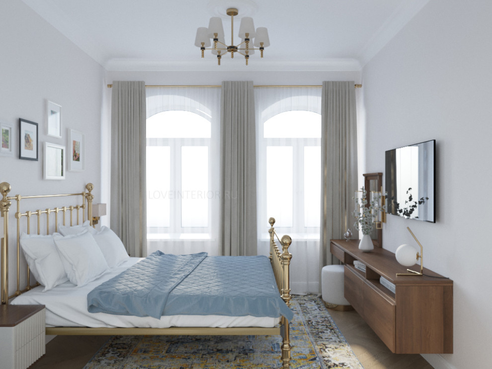 Квартира в доме, построенном в XIX веке в центре Москвы