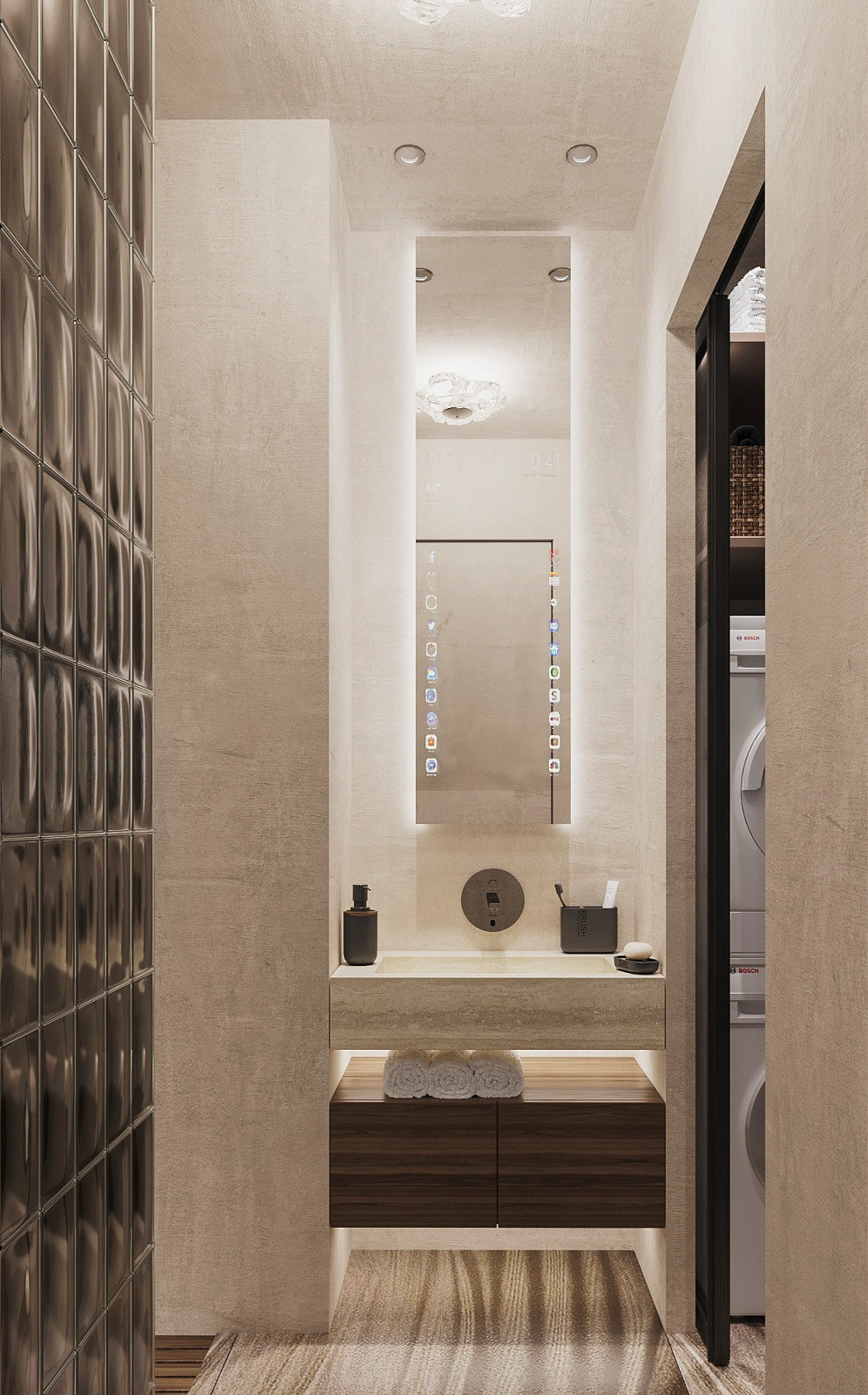 Назад в будущее. Квартира 70 кв.м. в ЖК Вэлтон Парк