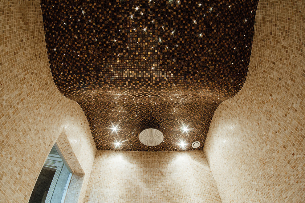 Хамам с необычным потолком