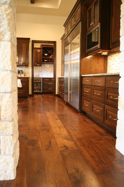 Walnut - Contemporary - Kitchen - Austin - by Hardwood Design Company