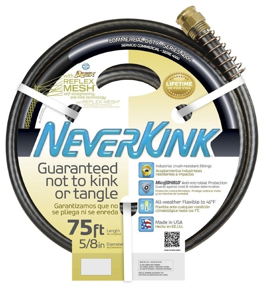 Apex, Never Kink Series Commercial Duty by Garden Hose. - Traditional