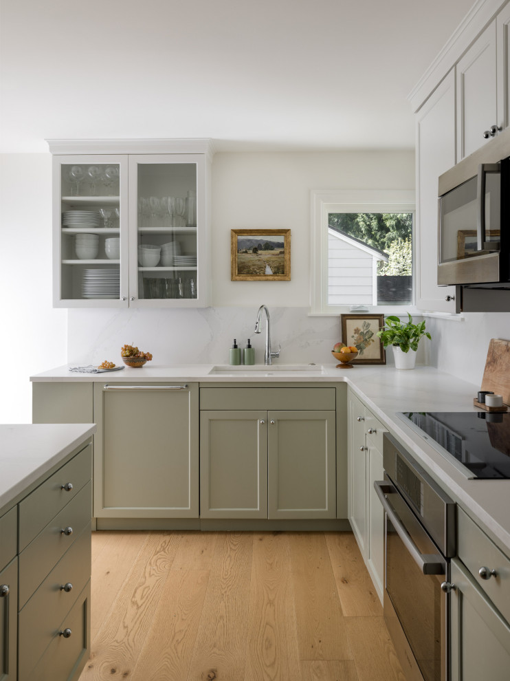 Wedgwood Rambler - Contemporary - Kitchen - Seattle - by Kimberlee ...