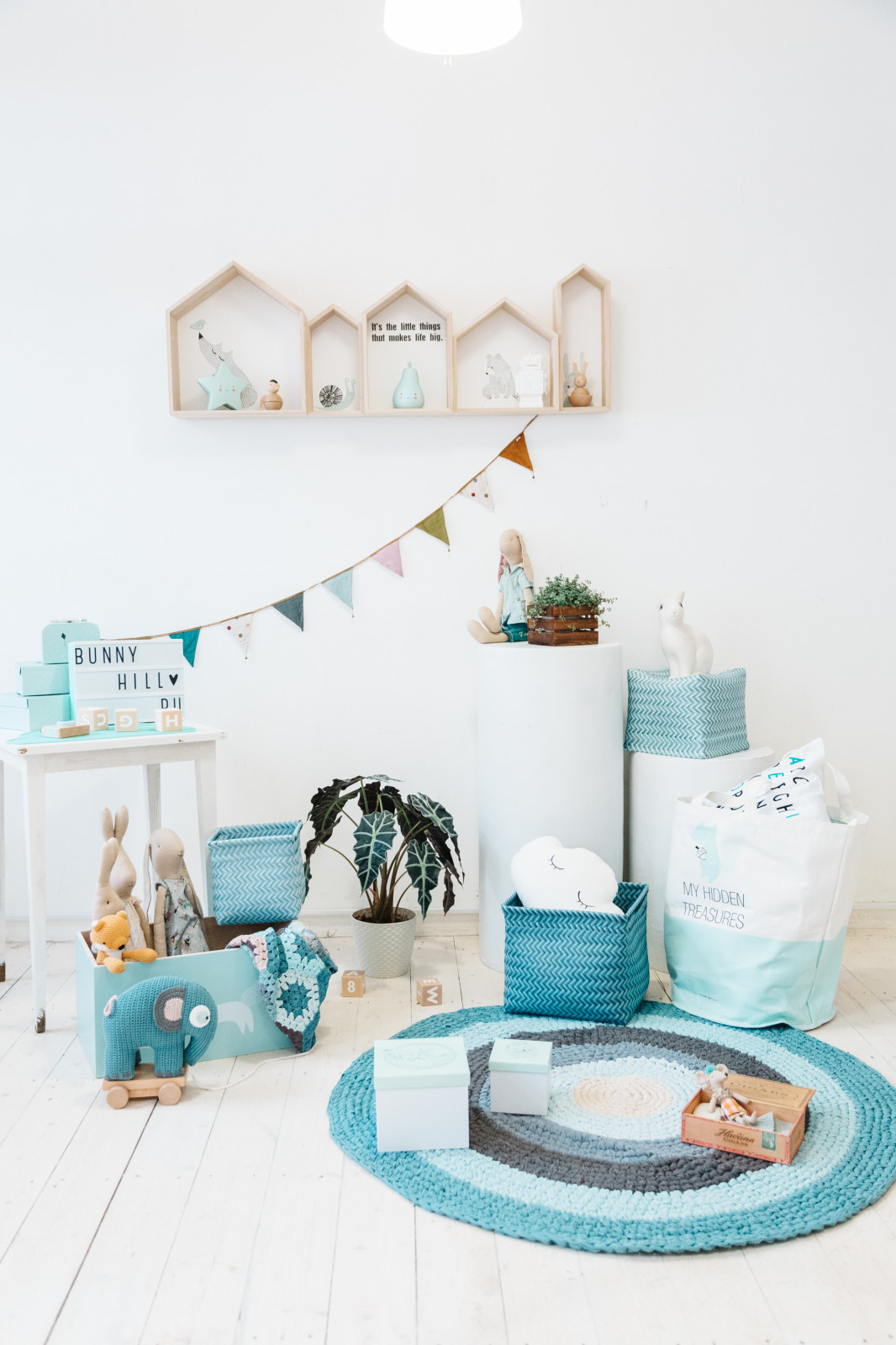Съемка детских интерьеров для скандинавского бренда "Bunnyhill"