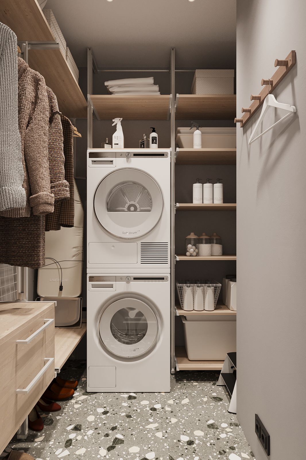 Дизайн проект квартиры ЖК Панин 72м