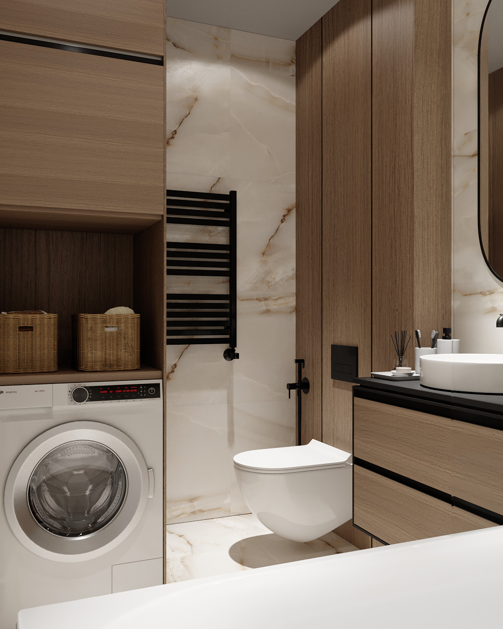 Полный проект двухкомнатной квартиры для молодой растущей семьи