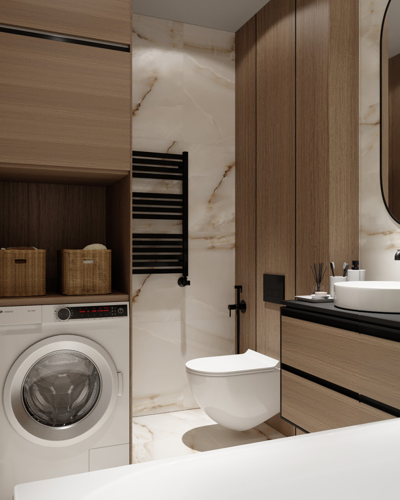 Полный проект двухкомнатной квартиры для молодой растущей семьи