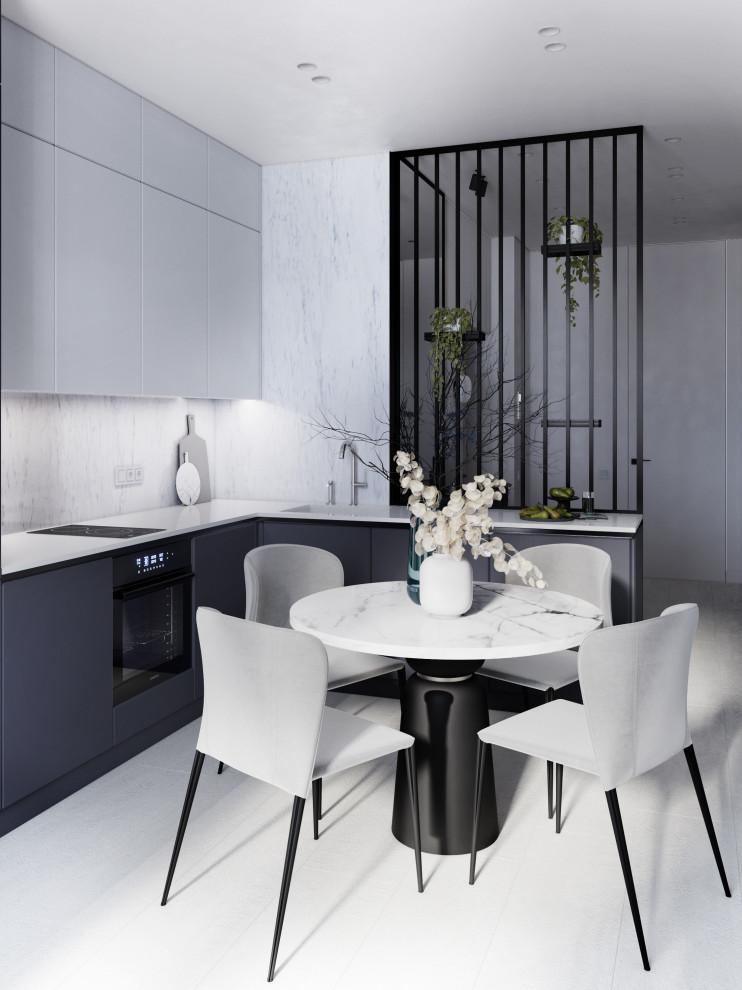 Интерьер квартиры в ЖК Романтика 66 м2