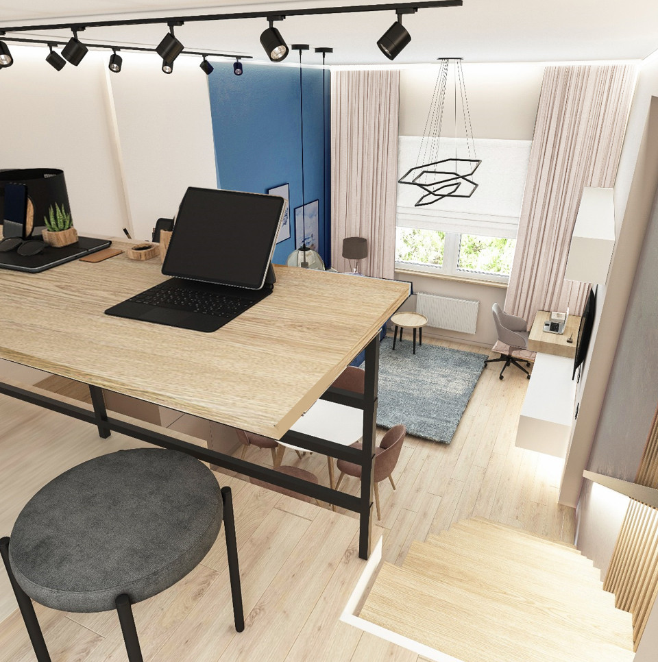 1к квартира с антресолью для молодой пары ЖК Сколково парк