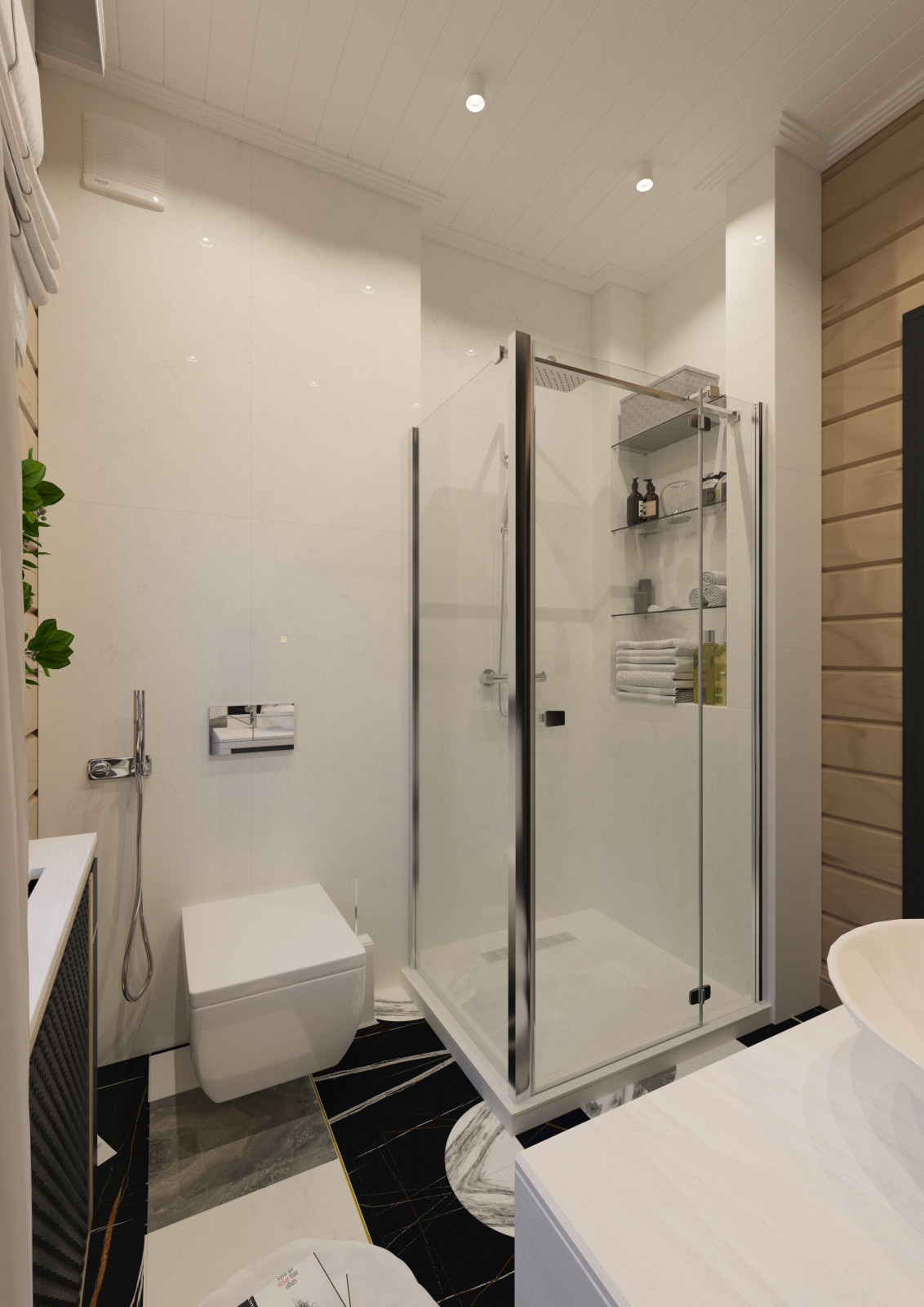 МО д. Супонево ванные комнаты