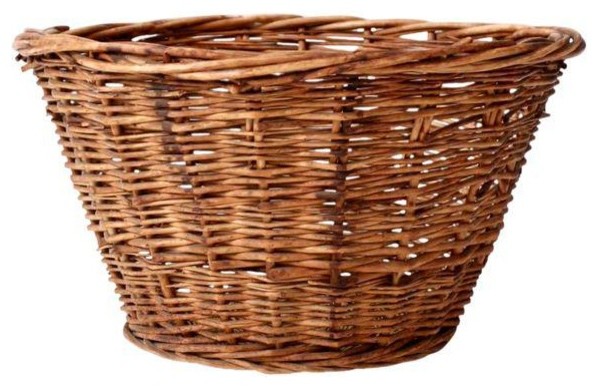 Consigned Antique Wicker Laundry Basket Tropical Hampers By Consigned Antique Wicker Laundry Basket