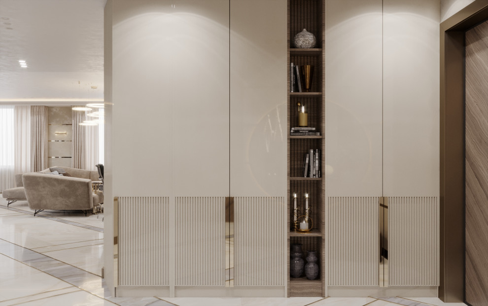 ДИЗАЙН ИНТЕРЬЕРА КВАРТИРЫ В ЖК ЛИЦА, 125 КВ.М.