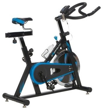 Exerpeutic LX7 Indoor Cycle Trainer with Computer Monitor and Heart Pulse Sensor