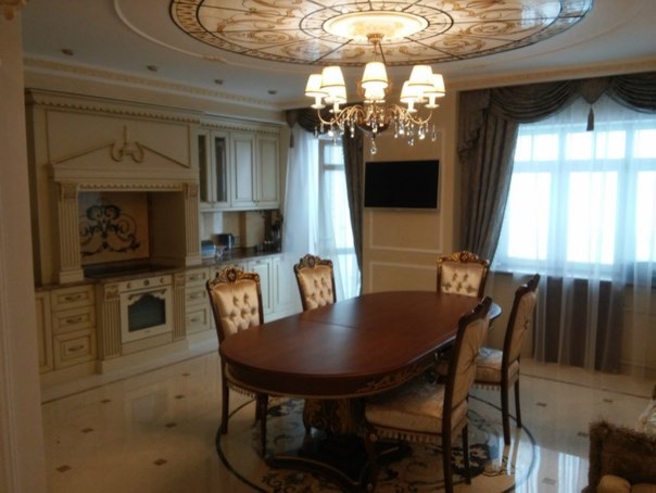 Кухня в классическом стиле.