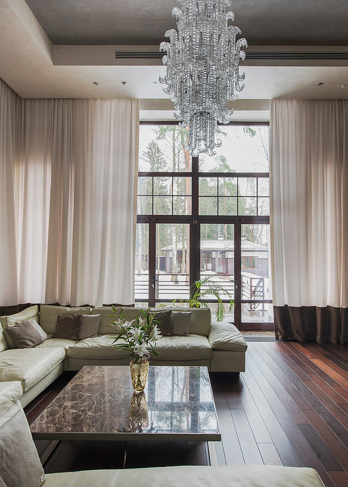 Гостиная (оформление текстилем от Fabrin)