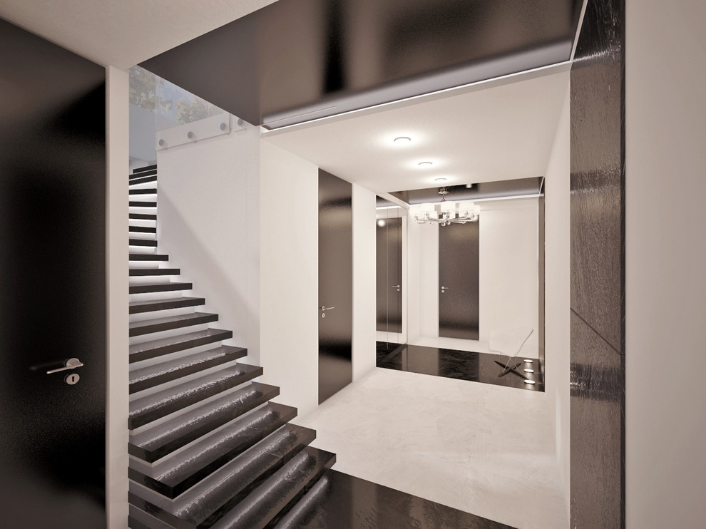 Проект 79 - Интерьер двухуровневой квартиры (7 вариант)