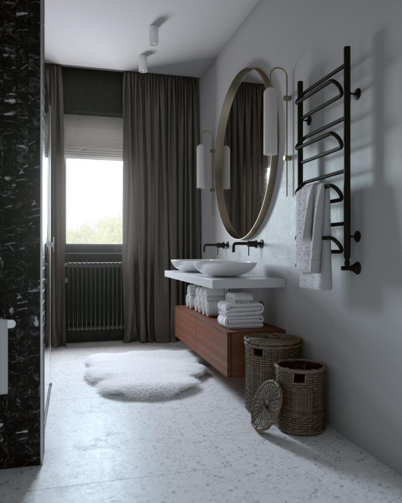 Праект дизайна интерьера таунхауса в Мегаполис - Сити