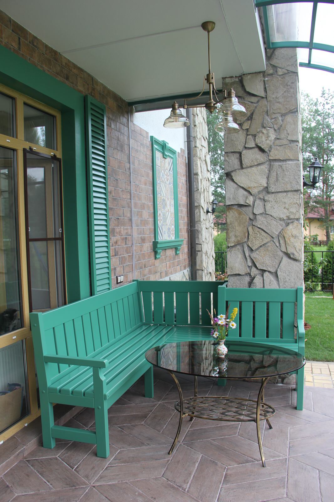 Богородский округ. Яхонтовый лес. Зона Патио в таунхаусе