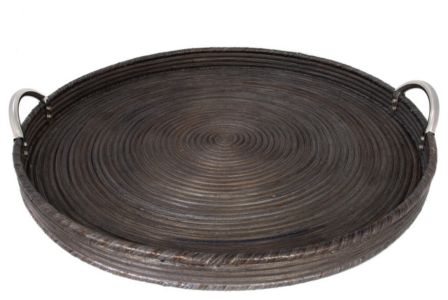 round tray with handles