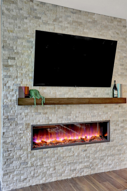 Electric Fireplace Installation