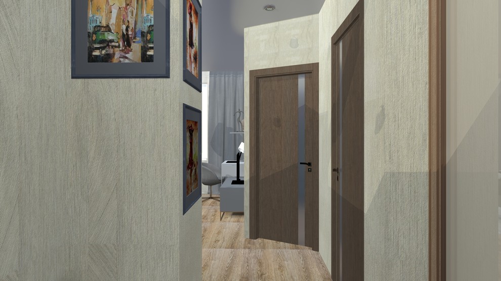 Доступный интерьер в ЖК Новый.